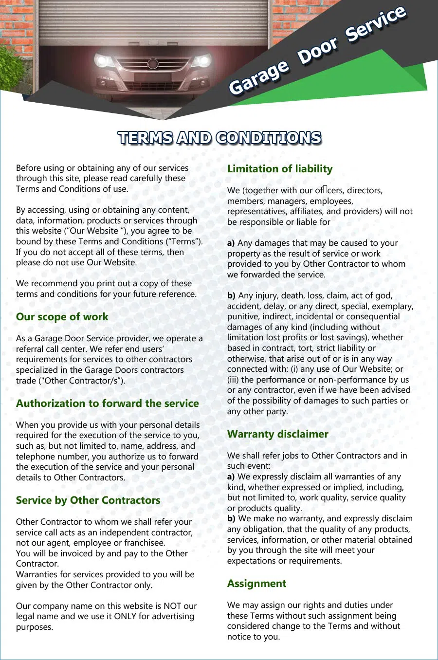 Galaxy Garage Door Service Washington, DC 202-719-0955